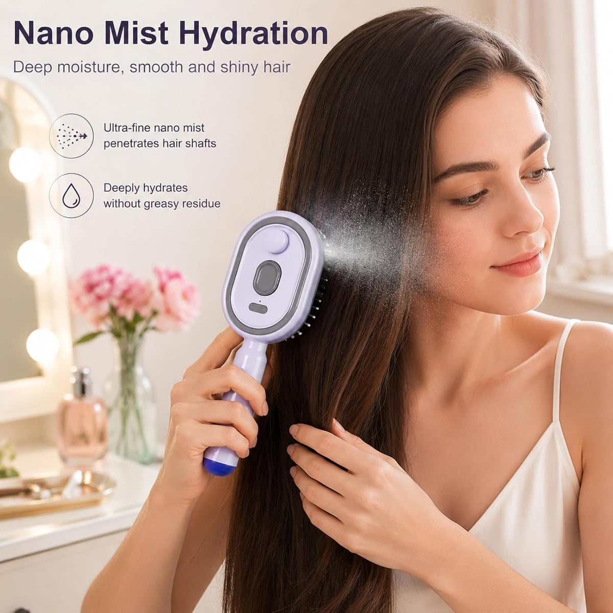 Electric Spray Air-Cushion Comb