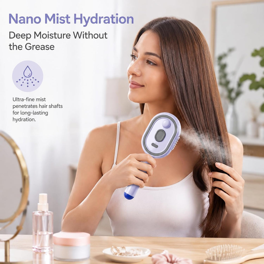 Electric Spray Air-Cushion Comb