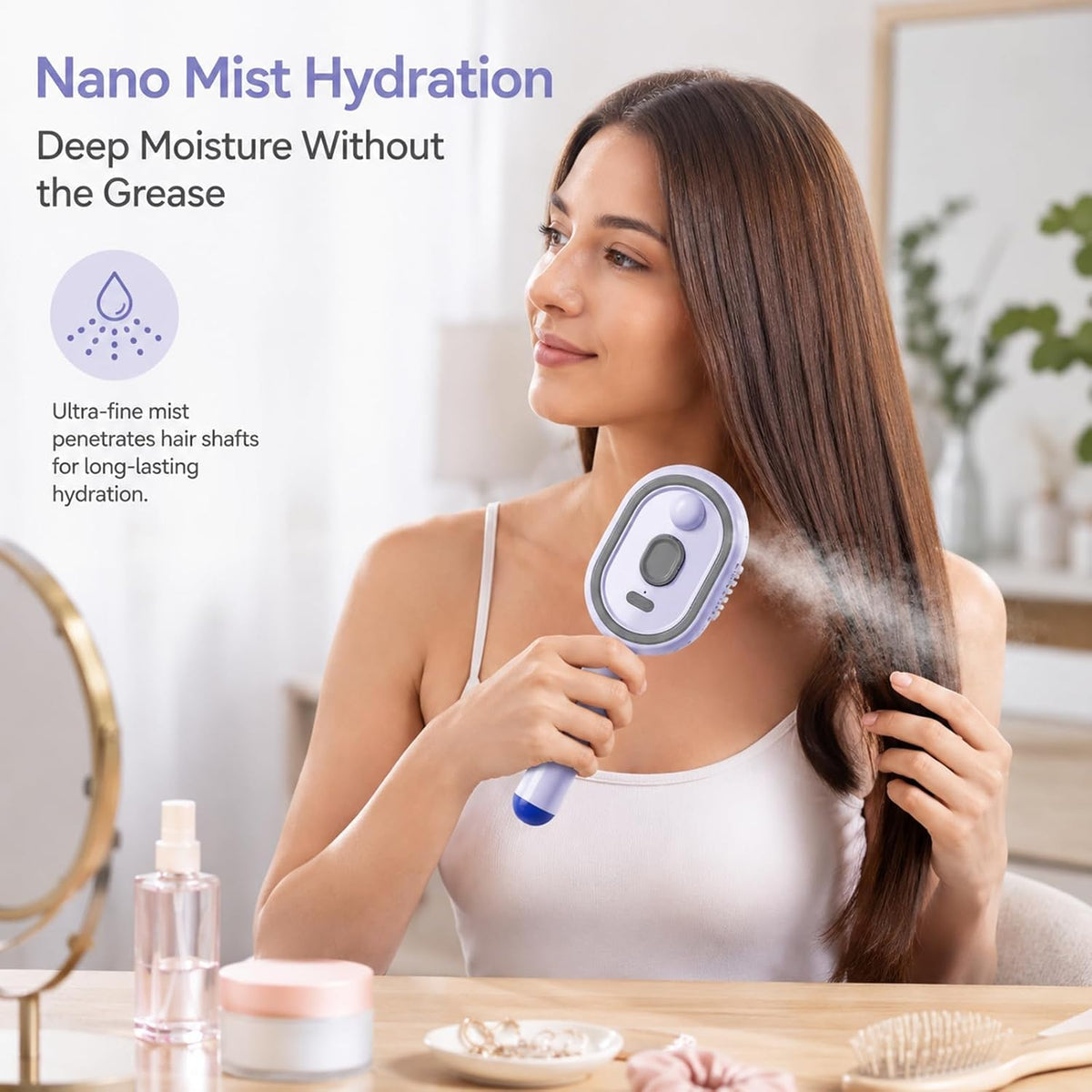 Electric Spray Air-Cushion Comb