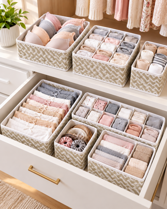 Drawer Organizers - Pack of 6